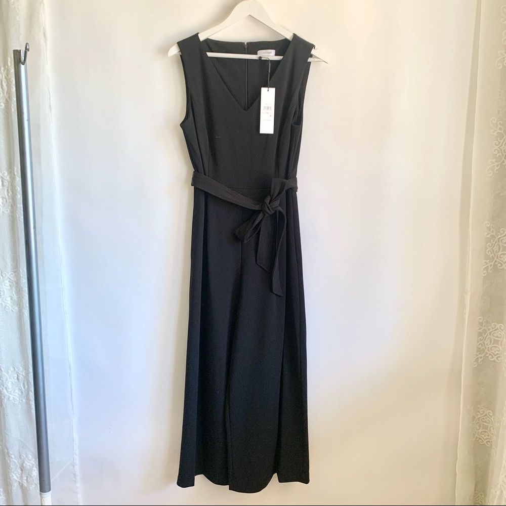 NWT CALVIN KLEIN Crop Wide Leg Jumper - Picture 3 of 11